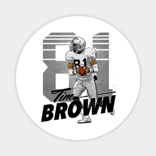 Tim Brown Las Vegas Retro Magnet